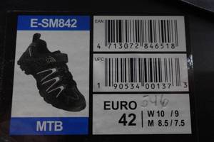lot 865 image: Exustar Cycling MTB Shoes - Size 10
