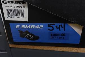 lot 883 image: Exustar Cycling E-SM842 Shoes - Size 7
