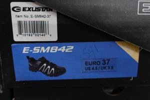lot 885 image: Exustar Cycling E-SM842 Shoes - Size 4.5