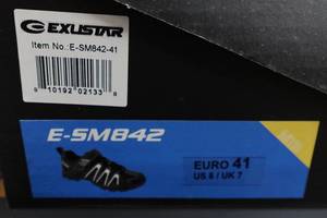lot 887 image: Exustar Cycling E-SM842 Shoes - Size 8