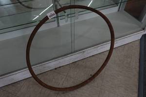lot 951 image: Antique Wood Bike Rim