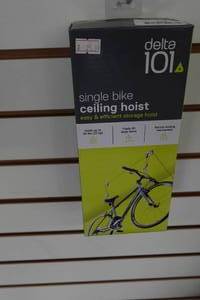 lot 733 image: Delta 101 Single Bike Ceiling Hoist