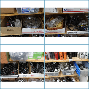lot 988 image: Assorted Bike Parts - Some Vintage