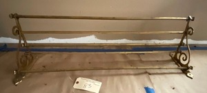 lot 83 image: Metal Shelf  Rack 34 rack