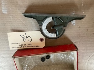 lot 98 image: Combination Protractor Head ( Mitutoyo)