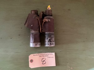 lot 8 image: Antique Binoculars
