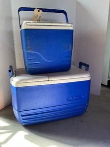 lot 51 image: 2 - Blue Coolers