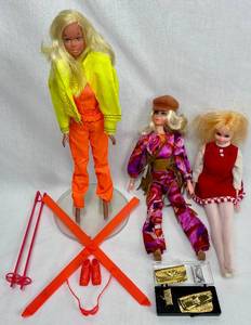 lot 8 image: 1968 Live Action Barbie & 1974 Sun Valley Barbie with Original Outfits and Vintage Mego Corp Blonde Doll