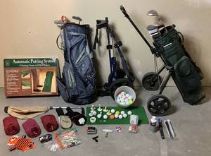 lot 80 image: Vintage Golf Package Ladies Starter Set