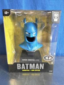 lot 15 image: McFarlane Toys DC Direct Batman Knightfall (1993) 13 Scale Cowl Replica.