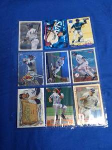 lot 54 image: 9 Alex Rodriguez Cards