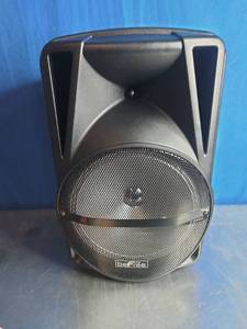 lot 23 image: beFree Sound 12 Bluetooth Portable PA Speaker with Lights, Wireless Mic and Stand