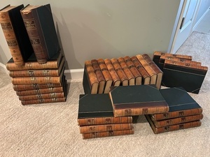 lot 368 image: Library of the Worlds Best Literature Antique Book Collection