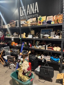 lot 440 image: Large Assorted Estate Collectibles and Decor Shelf Lot