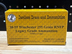 lot 4 image: Jamison .38-55 Winchester 20 Rounds