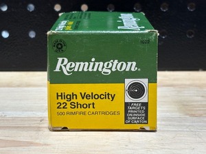 lot 9 image: Remington .22 Short 500 Rounds