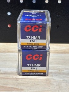 lot 10 image: CCI .17 HMR Full Metal Jacket 100 Rounds