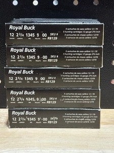 lot 14 image: Royal Buck 12 Gauge 00 Buck