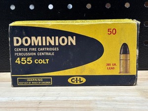 lot 37 image: .455 Colt 50 Rounds (Webley)