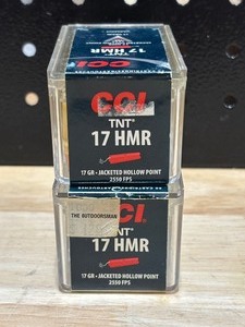 lot 38 image: CCI .17 HMR Jacketed Hollow Point 77 Rounds