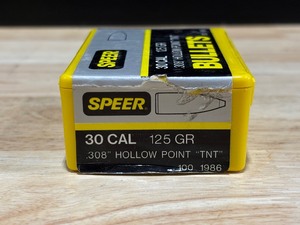 lot 48 image: Speer 30 Caliber .308 Bullets