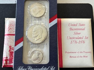 lot 25 image: 1976-S Bicentennial Silver Uncirculated Set