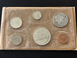lot 38 image: 1963 Canada Mint Set
