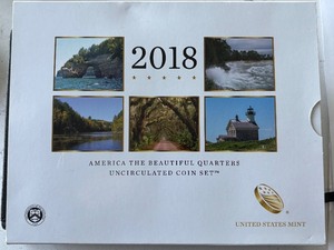 lot 41 image: 2018 America the Beautiful Quarter Set