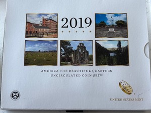 lot 42 image: 2019 America the Beautiful Quarter Set