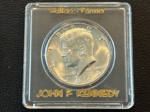 lot 56 image: 1964-D Kennedy Half Dollar