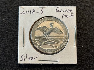 lot 60 image: 2018-S Georgia Silver Reverse Proof