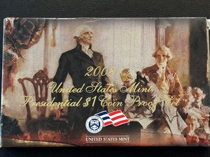 lot 69 image: 2008 Presidential Dollar Set