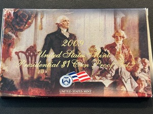 lot 70 image: 2009 Presidential Dollar Set
