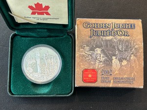 lot 84 image: 2002 Canada Silver Dollar Proof