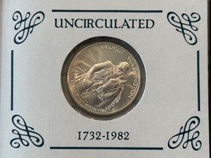 lot 93 image: 1982-D Washington Silver Half Dollar