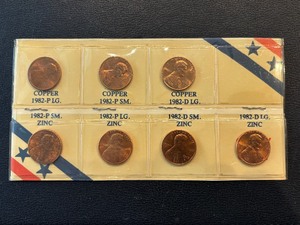 lot 120 image: 1982 Lincoln Cent Set