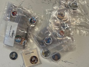 lot 152 image: Colorized Quarters 49 Total