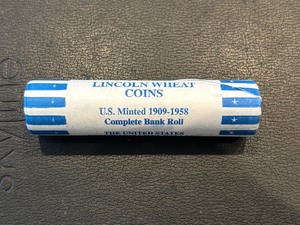lot 159 image: Lincoln Cent Roll