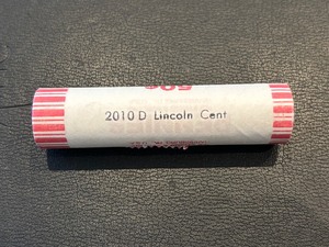 lot 163 image: 2010-D Uncirculated Lincoln Cent Roll