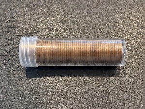 lot 165 image: 1955-D Lincoln Cent Roll