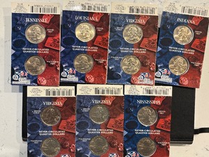 lot 171 image: Uncirculated State Quarters