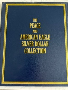 lot 172 image: Peace and Silver Eagle Collector Book