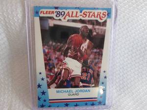 1989-90 Fleer Michael Jordan All St...