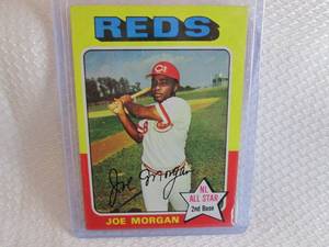1975 Topps Joe Morgan Card...