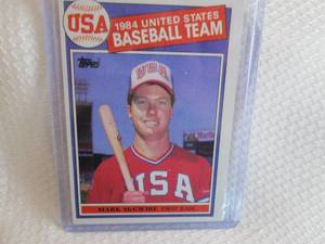 1985 Topps Mark McGwire Rookie Card...
