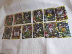 lot 8 image: 2021 Prizm Draft Picks Football Gol...