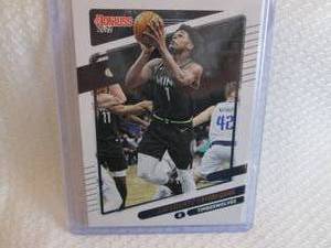 lot 12 image: 2021-22 Donruss Anthony Edwards Car...