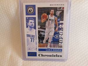 lot 47 image: 2020-21 Chronicles Luka Doncic Car...