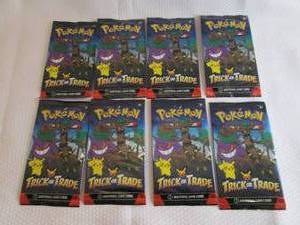 lot 58 image: 8 Pokemon Trick Or Trade Packs...