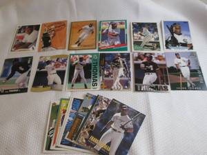 lot 70 image: Assorted Frank Thomas Cards...